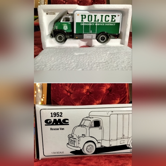 Lot of 3 Vintage Police & rescue vehicles GMC - Picture 2 of 4